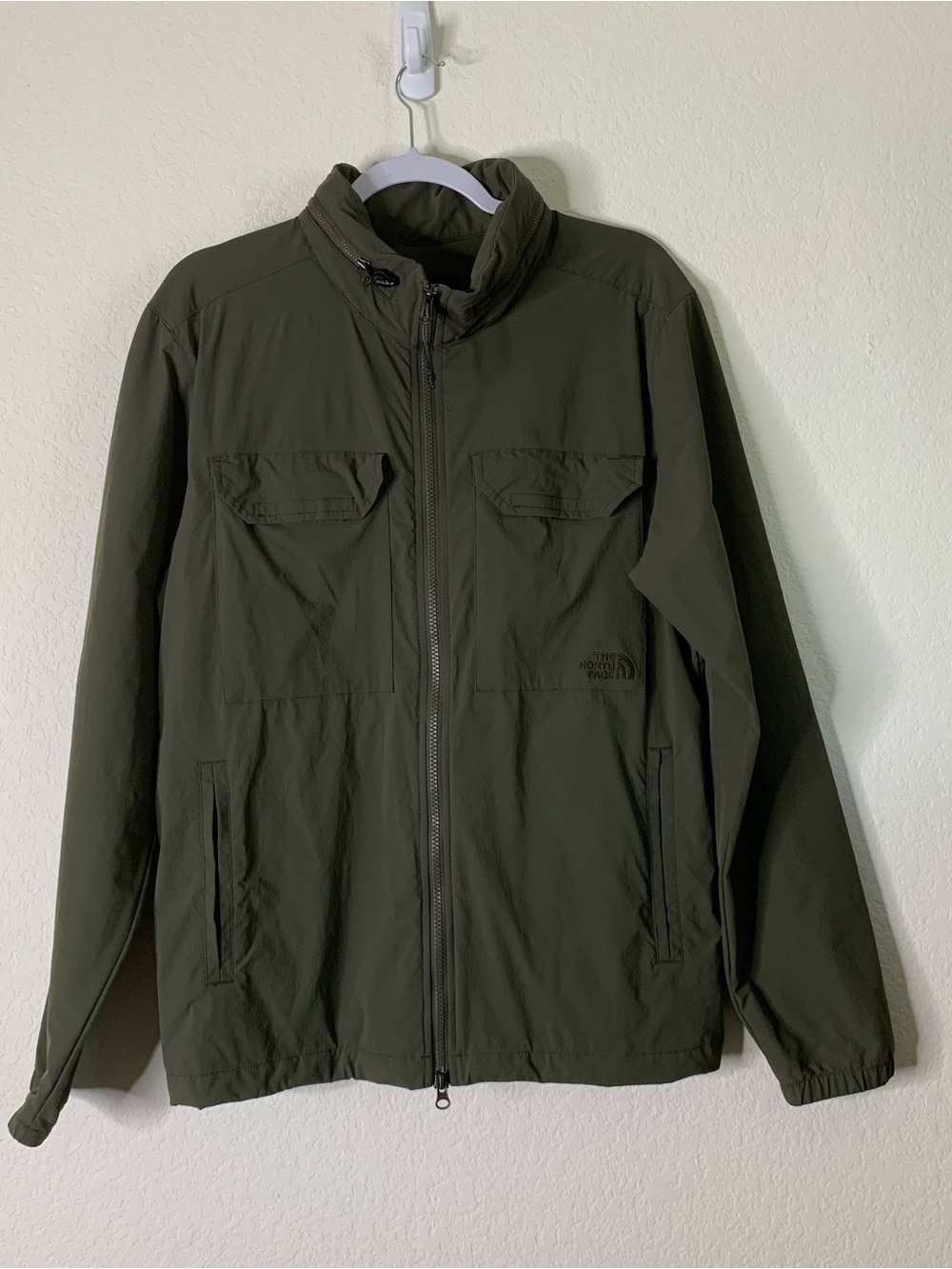 The North Face Mens green Temescal travel full zip jacket M
